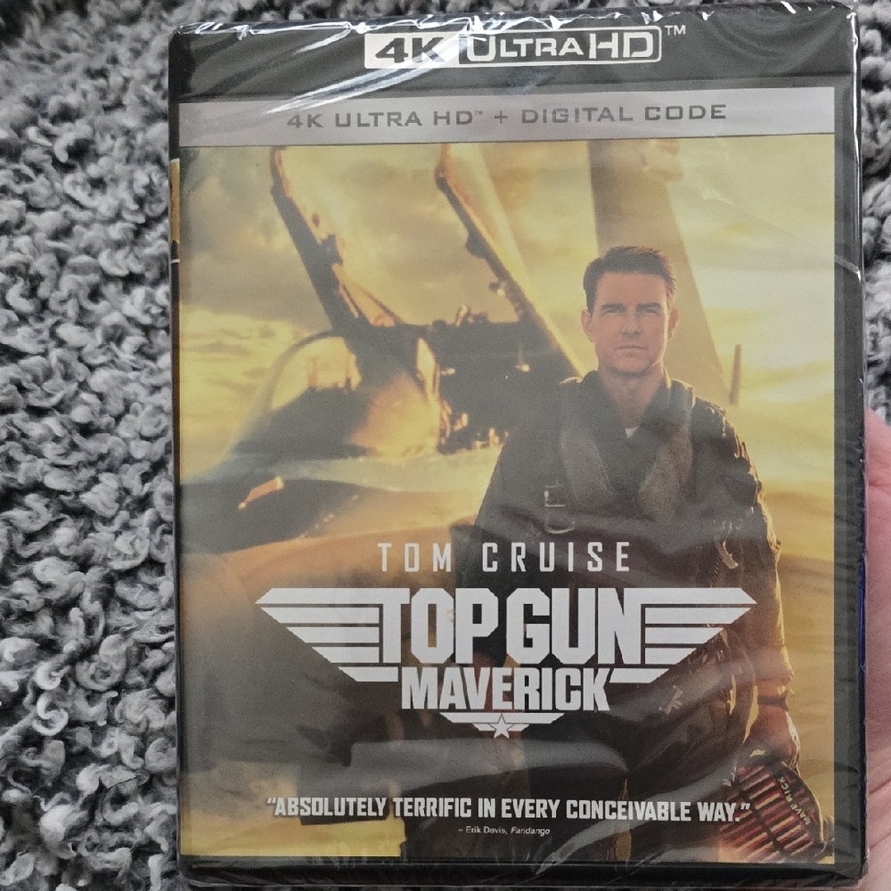 Top Gun Maverick DVD 4K Ultra HD Blu-ray